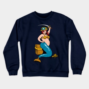 Pirate Mermaid Crewneck Sweatshirt